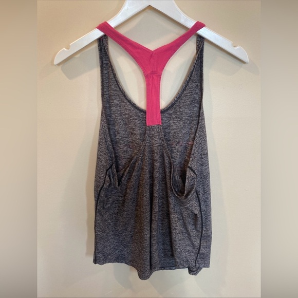 American Fighter Charleston Tank Top Womens XL Heathered Gray Pink - Picture 5 of 5